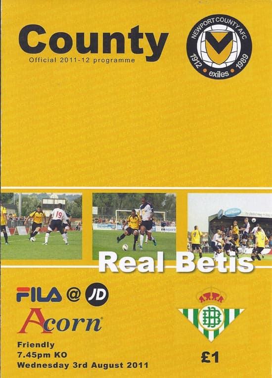 Newport County AFC v Real Betis